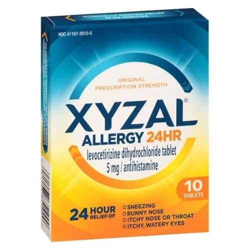  FREE Sample of Xyzal Allergy 24H