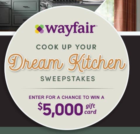 Win a $5,000 Wayfair Gift Card