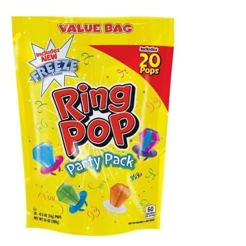 Amazon Ring Pop Variety 20-Pack ONLY $6.64 Shipped - Great for Easter