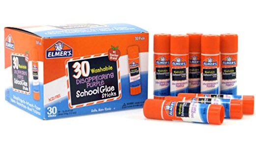 Amazon: Elmer's Disappearing Purple Glue 30-Pack ONLY $6.97