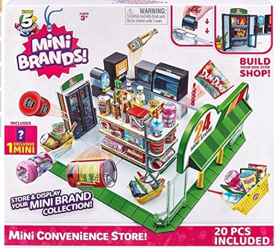 Amazon: 5 Surprise Mini Brands Mini Convenience Store Playset $8.99