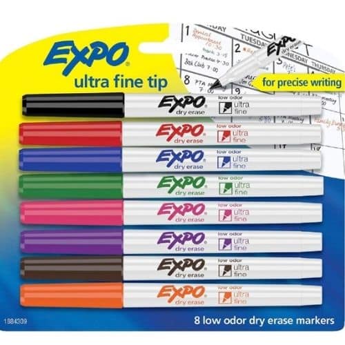 Expo Dry Erase Fine Tip Markers 8-Count ONLY $7.59 on Amazon.