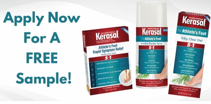 Free Kerasal Athlete's Foot Treatment & Relief Products