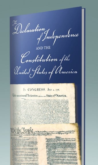 Free Copy of The Constitution & Declaration of Independence